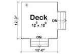 Traditional House Plan - Rosita 58304 - 1st Floor Plan