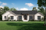 Ranch House Plan - Austin Lane 48711 - Front Exterior