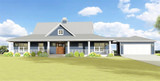 Country House Plan - 73553 - Front Exterior