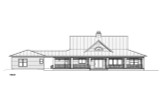 Country House Plan - 73553 - Rear Exterior