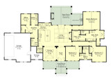 Farmhouse House Plan - 89362 - 1st Floor Plan