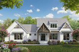 Farmhouse House Plan - 57062 - Front Exterior