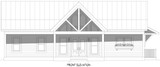 Craftsman House Plan - Bluegrass Ranch 58586 - Front Exterior