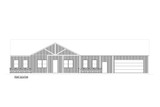 Ranch House Plan - 12021 - Front Exterior