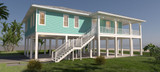 Prairie House Plan - 46073 - Right Exterior
