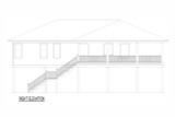 Prairie House Plan - 46073 - Right Exterior