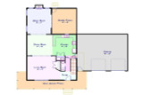 Country House Plan - Cedar Crest 69058 - 1st Floor Plan