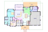 Craftsman House Plan - Paladin Heights 26796 - 1st Floor Plan