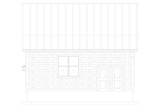 Shingle-Style House Plan - Hobel Garage 36879 - Right Exterior