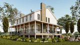 Secondary Image - Southern House Plan - 96969 - Rear Exterior