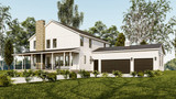 Southern House Plan - 96969 - Right Exterior