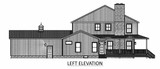 Southern House Plan - 96969 - Left Exterior