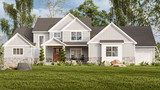 Country House Plan - 56821 - Front Exterior