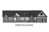 Farmhouse House Plan - 77659 - Front Exterior