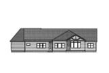 Farmhouse House Plan - 77659 - Rear Exterior