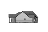 Farmhouse House Plan - 77659 - Left Exterior