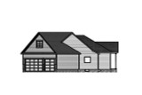 Farmhouse House Plan - 77659 - Right Exterior