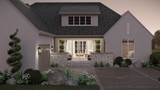 Classic House Plan - Oakcrest 70925 - Exterior