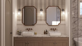 Classic House Plan - Oakcrest 70925 - Master Bathroom
