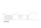 Mediterranean House Plan - 91887 - Right Exterior