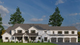Farmhouse House Plan - Serenity Springs Retreat 96154 - Front Exterior