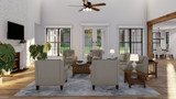Farmhouse House Plan - Serenity Springs Retreat 96154 - Great Room