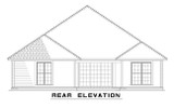 Secondary Image - Traditional House Plan - Spruce Street 25432 - Rear Exterior