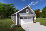 Craftsman House Plan - Greenhaven 10942 - Left Exterior