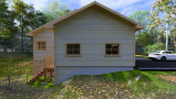 Traditional House Plan - West Bear Lake 70357 - Left Exterior