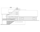 Craftsman House Plan - 66910 - Left Exterior