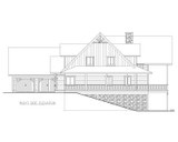 Craftsman House Plan - 66910 - Right Exterior