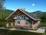 Craftsman House Plan - 63641 - Front Exterior