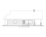 Craftsman House Plan - 63641 - Left Exterior