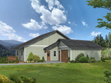Craftsman House Plan - 17492 - Front Exterior