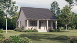 Country House Plan - Fox Run 68083 - Rear Exterior