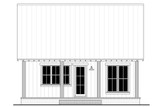 Country House Plan - Fox Run 68083 - Rear Exterior