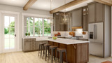 Country House Plan - Fox Run 68083 - Kitchen