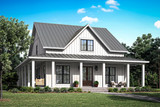 Country House Plan - Camden 23983 - Exterior