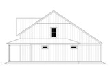 Country House Plan - Camden 23983 - Right Exterior