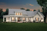 Farmhouse House Plan - Lennon 48992 - Exterior