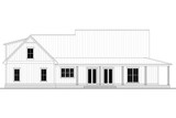 Farmhouse House Plan - Lennon 48992 - Rear Exterior
