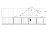 Farmhouse House Plan - Lennon 48992 - Left Exterior