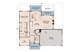 Craftsman House Plan - Willow Haven 32244 - 1st Floor Plan