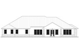 Secondary Image - Craftsman House Plan - Odessa 37838 - Rear Exterior