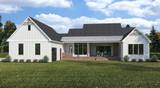 Secondary Image - Farmhouse House Plan - 63077 - Rear Exterior