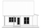 Farmhouse House Plan - Firefly Cove 45870 - Rear Exterior