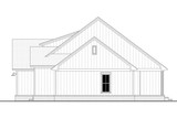 Farmhouse House Plan - Journey 45585 - Right Exterior