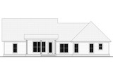 Farmhouse House Plan - Roy Creek 61190 - Rear Exterior