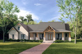Craftsman House Plan - Barton Hills 64258 - Exterior