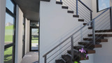 Contemporary House Plan - Sassafras 93697 - Staircase